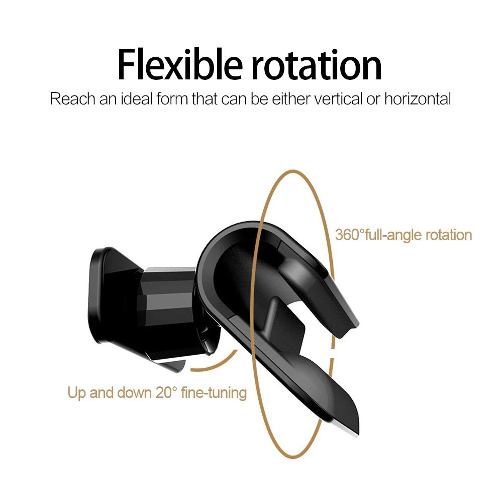 

360 Degree Car Phone Holder For iPhone X XS 8 7 Plus Windshield Car Mount Phone Stand Car Holder For Samsung S9 S8 Note 9 xiaomi