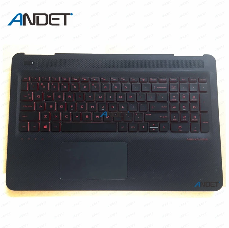 

For HP For OMEN 15-AX 15-AX020CA 15-AX100 15-AX200 1 15-AX015TX 016TX 15-AX102TX Palmrest US Keyboard With Backlit 859735-001