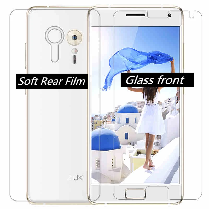 

Soft Rear Film +Tempered Glass Screen Protector For Lenovo ZUK Z2 Pro Guard Film ZUK Z2 Front Back Protective Stickers