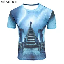 Women/Men Funny Head Doge 3D Short Sleeve T-shirt leisure digital print 3D Tees Tops Plus Size