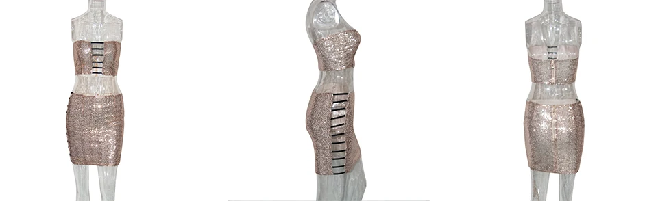 Wantmove, сексуальное женское платье из двух частей с золотыми и серебряными блестками, на шнуровке, на молнии сзади,, модное, Vestidos, Клубные, вечерние, мини-платья JZ158