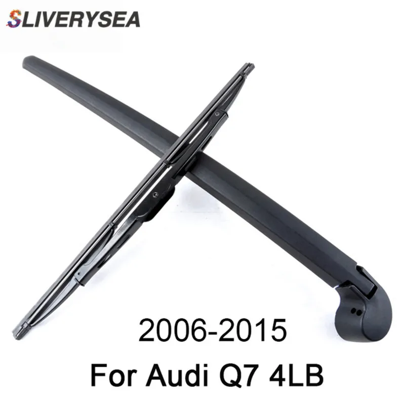 

SLIVERYSEA 13'' Rear Wiper Arm And Blade For Audi Q7 4LB 2006-2015 High Quality Natural Rubber Auto Car Accessories