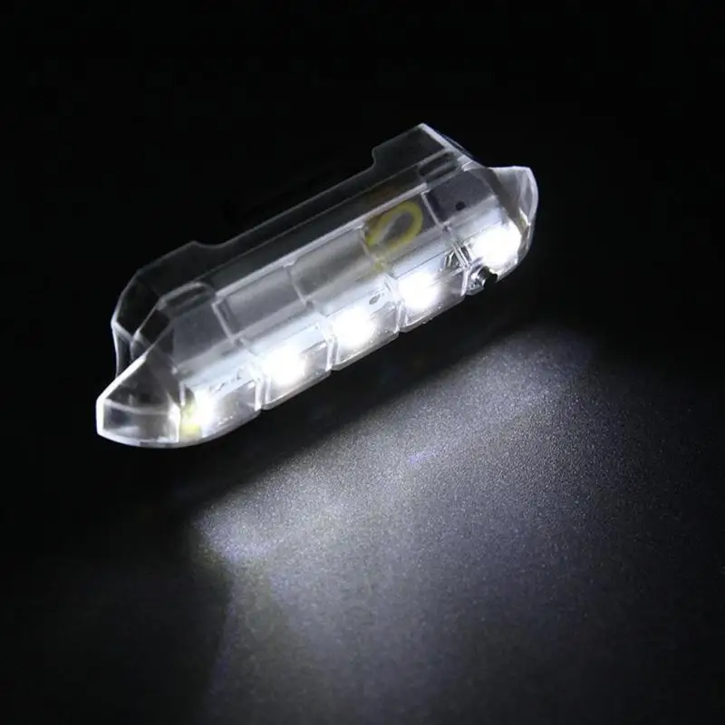 Портативный USB Перезаряжаемый велосипедный задний светильник для велоспорта 5