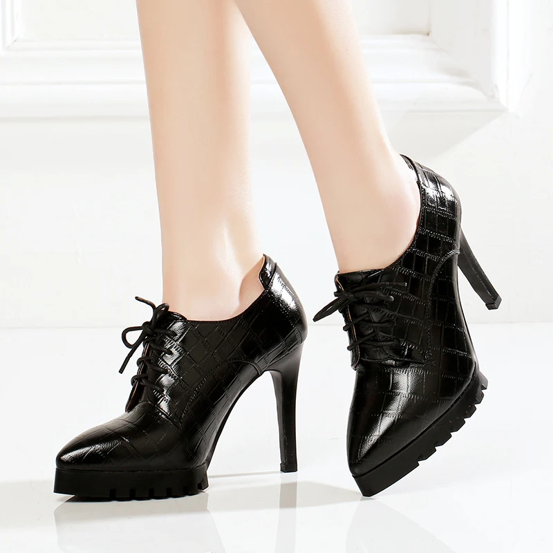 Women pumps 2017 women genuine leather high quality shoes for summer