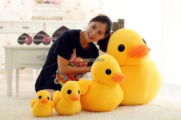 Fancytrader 39'' 100cm Glant Plush Lovely Rubber Duck ,Cute Present Gift Free Shipping FT50007 (5)