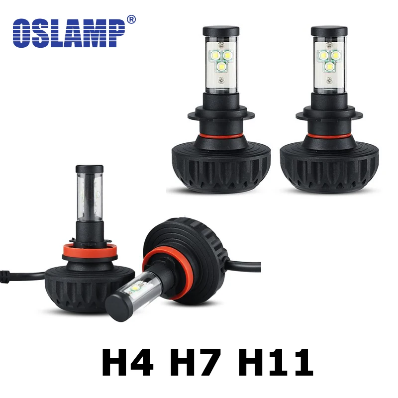 

Oslamp H4/H7/H11 CREE chips LED Car Headlight 60W  40W Hi-Lo/Single Beam Auto Headlamp Fog Light 3000K/4300K/6500K/8000K/10000K
