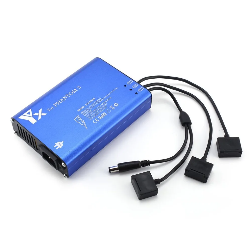 

4 in 1 Parallel Power Hub Intelligent Battery Transmitter Charger for DJI Phantom 3 Standard Professional Advanced SE RC Drone