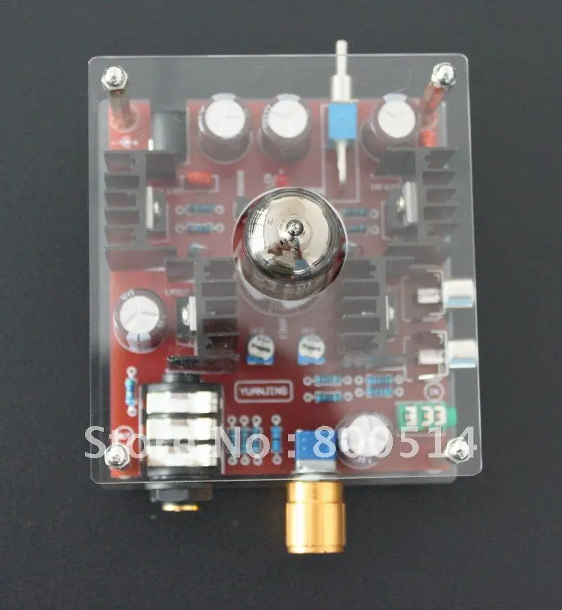YJ 6N11 Tube усилитель Для Наушников (не включить питание)|tube headphone amplifier|amplifier supplytube |