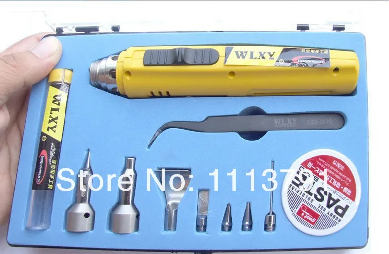 Auto ignition Butane Gas Soldering Iron Tip Solder wirein Electric