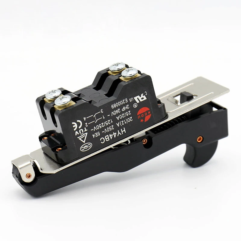 KEDU HY44BC 125/250V 25/20a Электрический инструмент триггер переключатель дрель кнопочные