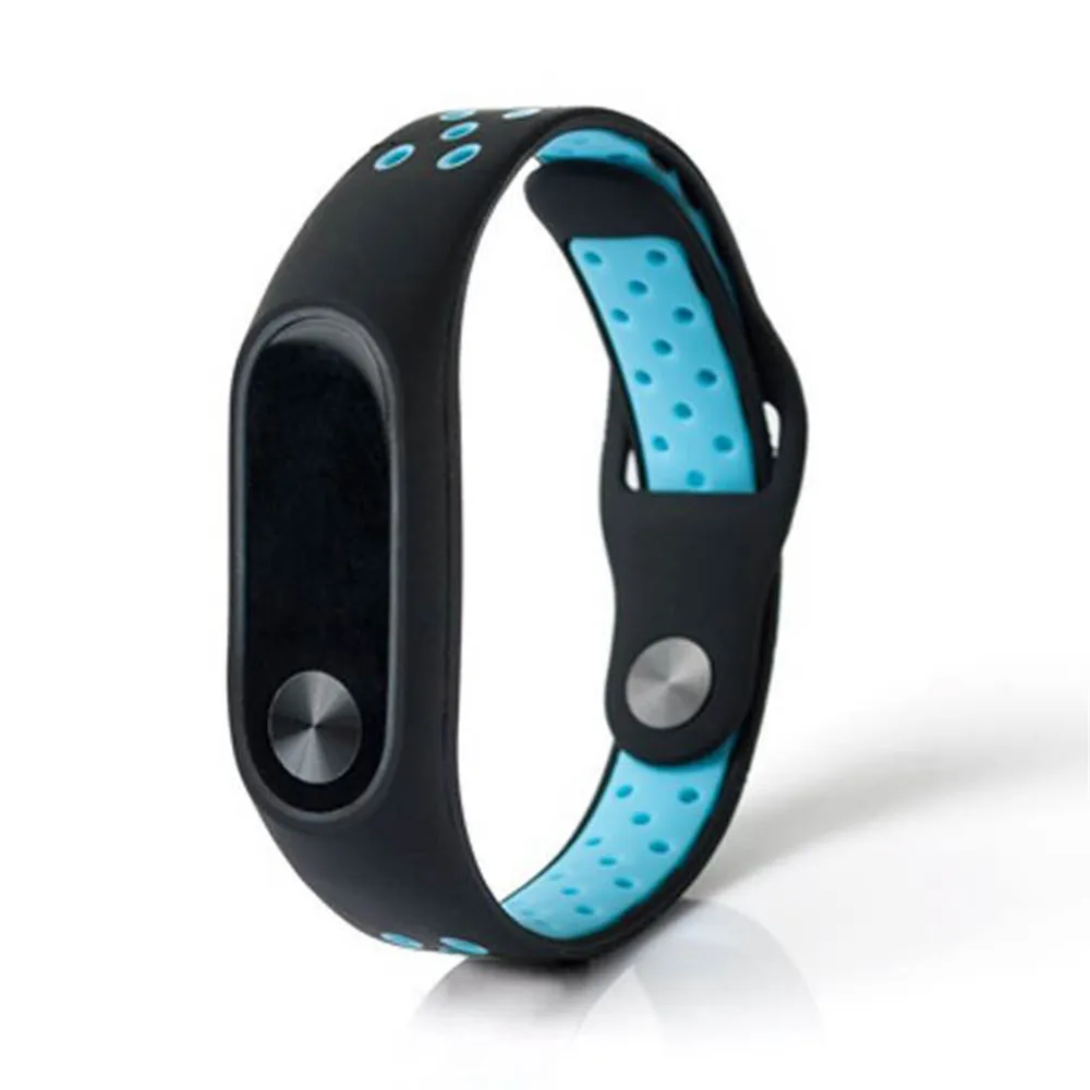 Сменный ремешок для Xiaomi Mi Band 2 MiBand силиконовые браслеты Смарт браслет 4 цвета Xiomi