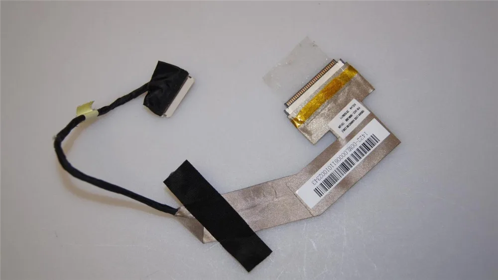 

New LED LVDS HANNSTAR Cable For ASUS EPC Eee PC 1005HA 1005HAB 1015PE P/N 1422-00ML000 TEFLON Video Screen Data Flex