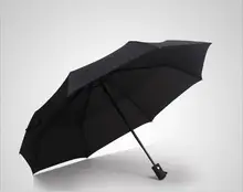Hay Plegable Lluvia Paraguas Paraguas Automático Para Los Hombres de Negocios Mujeres de Coches Macho Con Cubierta Más Grande 57×8 K