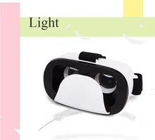 MINI VR BOX Virtual Reality goggles 3D Glasses google cardboard for 4.7-6.0 inch smartphones with gamepad for iphone samsung lg