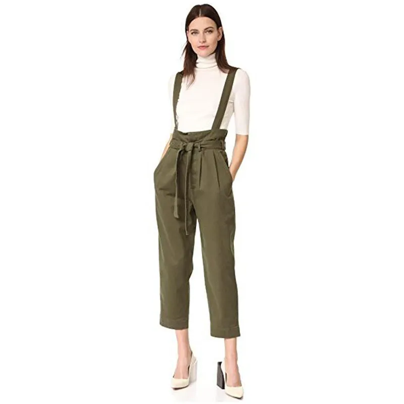 Fashion Suspender Pants Adjustable 