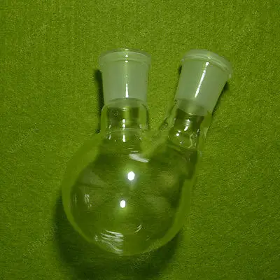 

Round Bottom Flask,150ML,24/29,2 Necks,lab Glassware Flask,RBF