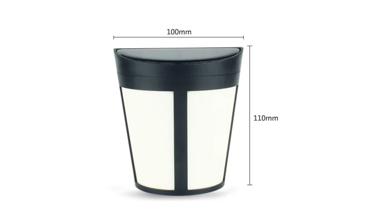 DE.SOUL LED Solar Power Wall Light Outdoor Waterproof Energy Saving Street Yard Path Home Garden Security Lamp 10