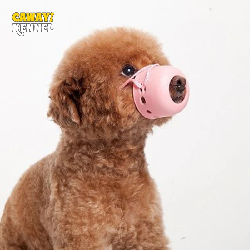 

CAWAYI KENNEL Plastic Soft Pet Prevent Biting Dog Mouth Cover Mask Suitable for Pet Dogs Cats Supplies Dog Accessories mascotas