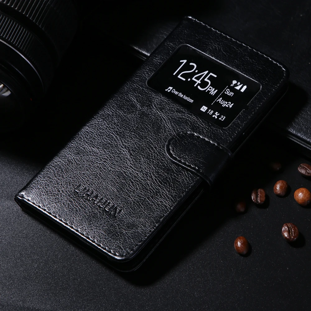 

For iphone 6 Case Leather View window Cover iphone 6s Plus Case Flip Phone Cover For iphone 6 Plus 6 S Luxury Book Cover Coque