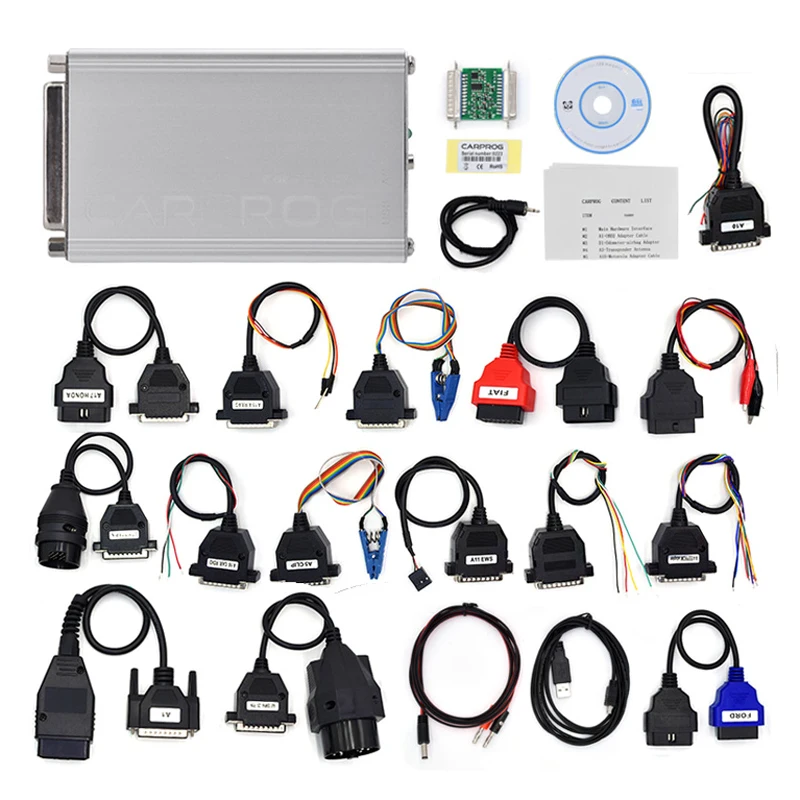 CARPROG Full Set V10 93 Programmer Auto Repair Airbag Reset font b Tools b font Car