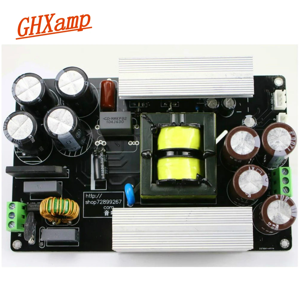 

GHXAMP 1000W Amplifier Switching Power Supply LLC Soft Switch Technology DIY Better Than Toroid tranformer Dual DC80V