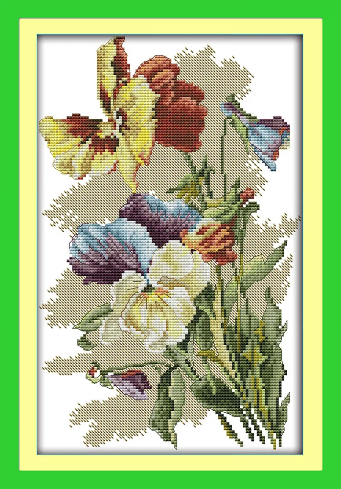H570-03609 三色堇(4) 97&times;153=25