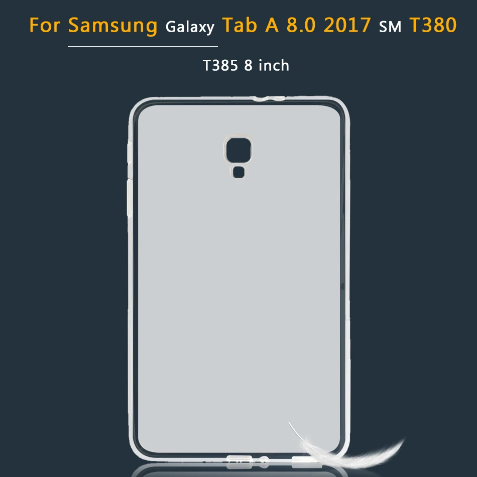 Планшетный чехол для samsung GALAXY Tab S S2 S3 LTE S4/Tab A A2 A6 7,0 8,0 8,4 9,7 10,1 10,5 SM T700 T705 крышка чехол - Цвет: Tab A 8.0 2017 T380