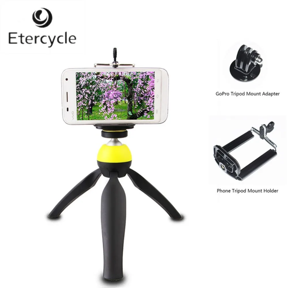 2 in 1 360 Degrees Rotation Camera Tripod and Hand held Selfie Sticks For DSLR Gopro