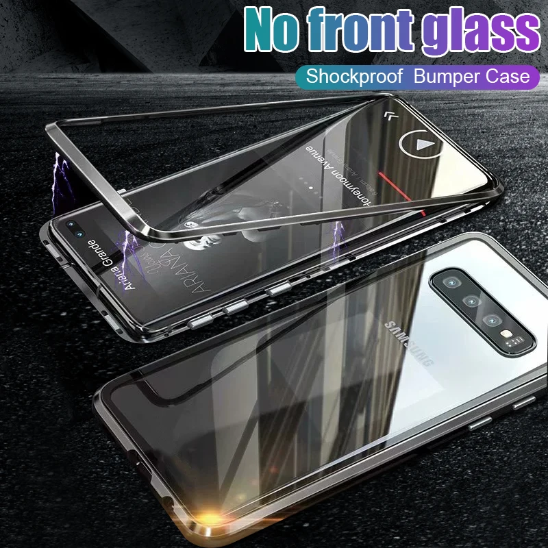 

Luxury 360 Degree Magnetic Case On The For Samsung Galaxy S8 S9 S10 Plus S10E Shockproof Case For Galaxy Note 8 9 Bumper Case