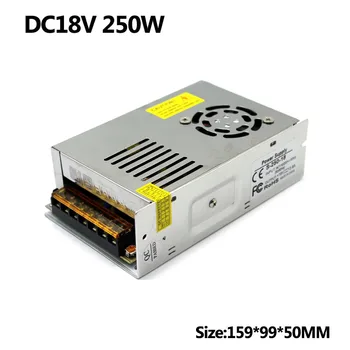 

Professional switch power supply 18V 13.8A 250W Power Adapter Driver transformer 110V 220V AC DC18V SMPS For CNC CCTV Motor lamp