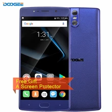 DOOGEE BL7000 4 GB/64 GB Double Caméras Arrière DTouch D’empreintes Digitales 7060 mAh 5.5 ”Android 7.0 MTK6750T Octa Core à 1.5 Ghz OTG OTA