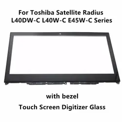 Сенсорный экран планшета Стекло для Toshiba Satellite RADIUS 14 l40dw-c005 l40dw-c006 l40w-c009 l40w-c1697 e45w-c4200x e45w-c4200