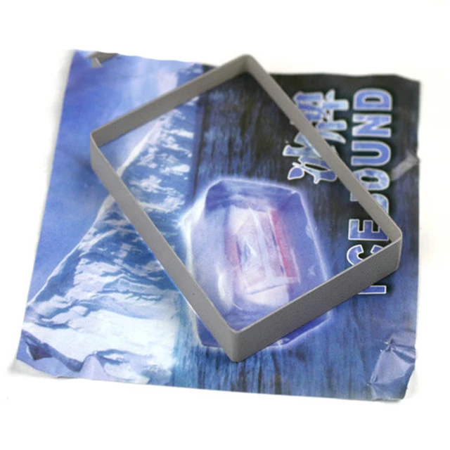 1Pcs/set Funny Omni Deck Glass Card Deck, ice bound Magic