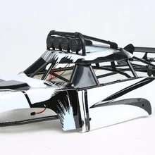 Rovan RC автозапчасти 1/5 большой размер газ rc baja FT оболочки с рулонной клеткой и светодиодный световой набор 85261-02