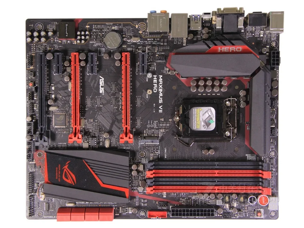 Оригинальная материнская плата для ASUS MAXIMUS VII HERO DDR3 LGA 1150 I3 I5 I7 USB2.0 USB3.0 32GB Z97 настольная материнская плата