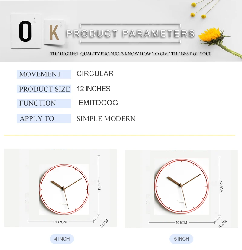 decorative wall clocks watch for wall (6)