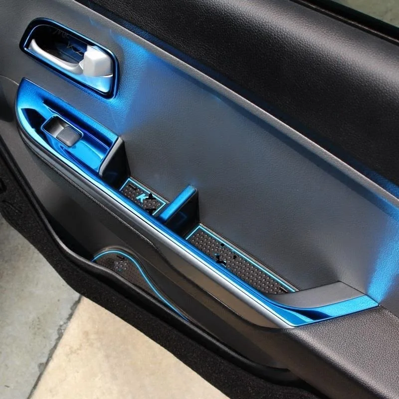 

Handle Window Door Interior Promote Chromium Auto Modified Covers Protecter Sticker Strip Parts 12 13 14 15 16 18 19 FOR Kia K2