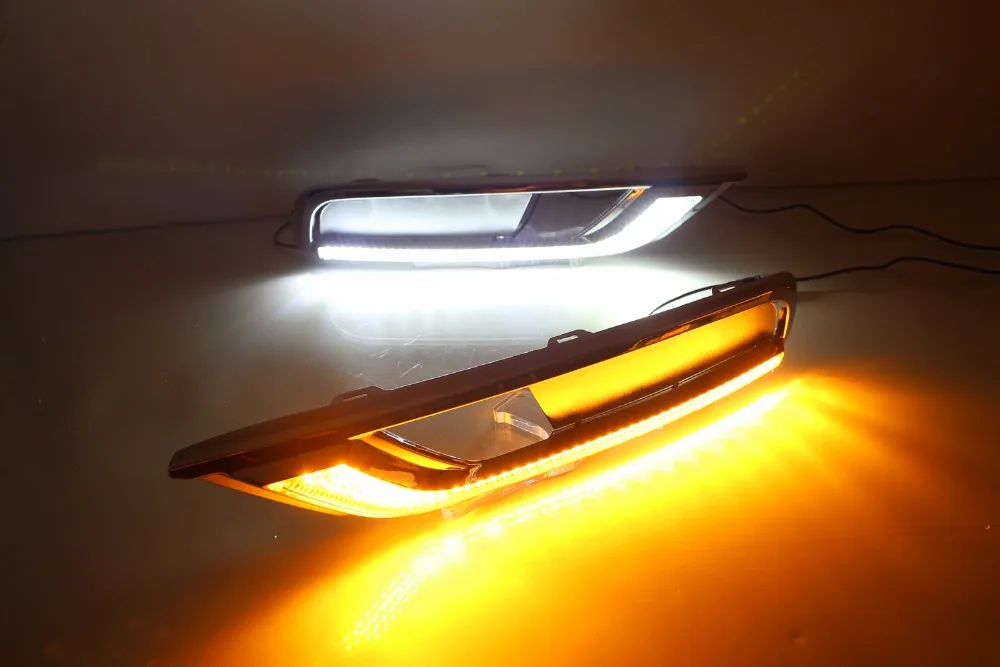 

LED DRL Lights with Turn Signals For HONDA CR-V CRV 2015 2016