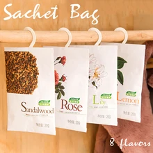 Натуральный запах благовония гардероб Саше освежители воздуха Ванильные пакетики портативный шкаф автомобильный Ароматерапия