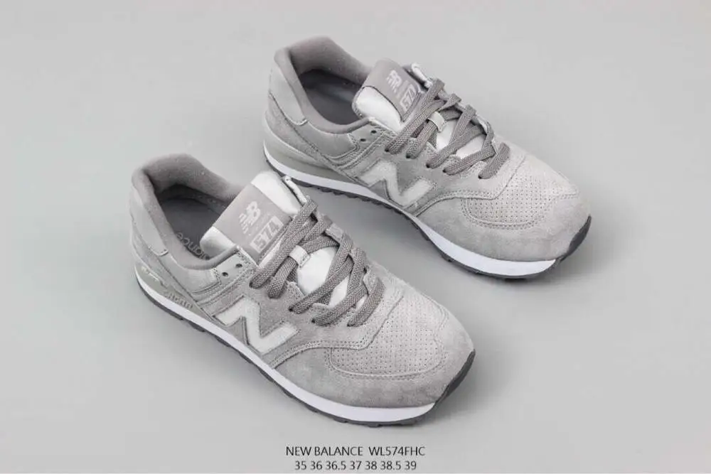 NEW BALANCE WL574FHC Аутентичные женские кроссовки для бега, дышащие Спортивные кроссовки WL574FHC, европейские размеры 36-39 - Цвет: 1