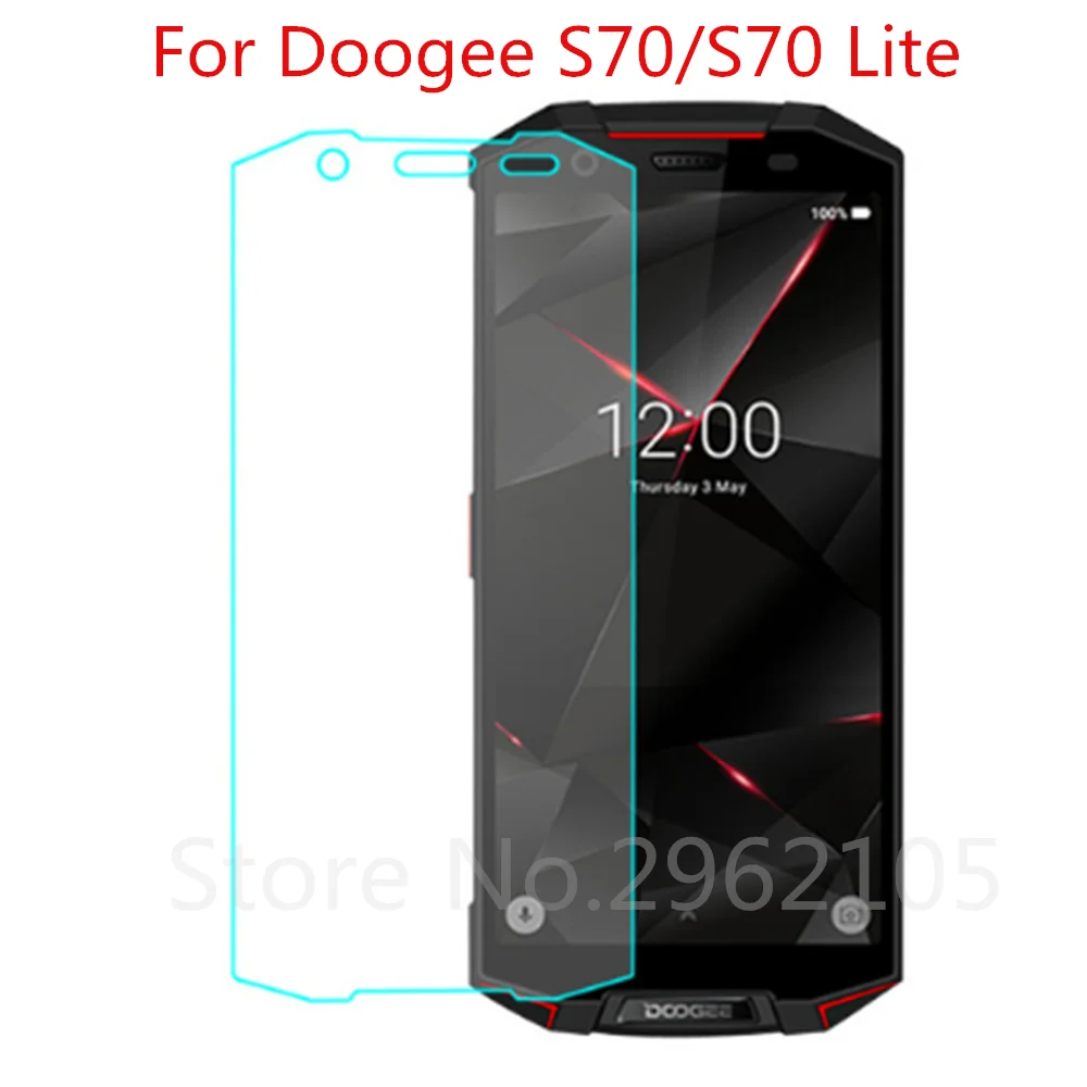 

2PCS For Doogee S70 Tempered Glass 9H 2.5D High Quality Screen Protector For Doogee S70 Lite Smartphone Glass Film Cover