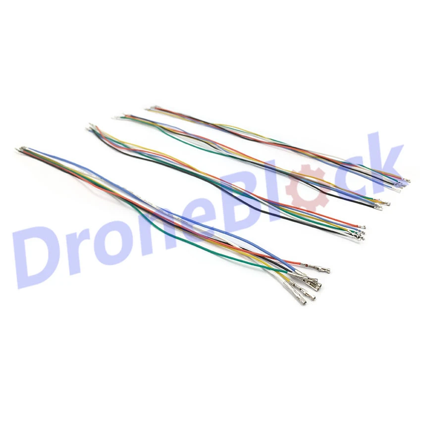 24 шт. JST GH1.25 предварительно обжимные Кабели 6 цветов 30 см Pixhawk2 Pixhack Pixracer PXFmini Mini Pix