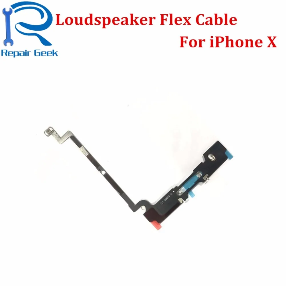 

5pcs/Lot New High Quality Loud Speaker For iPhone X Loudspeaker Buzzer Ringer Flex Ribbon Cable Replacement Repair Parts