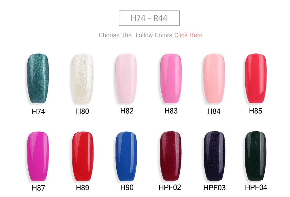 gel polish base and top