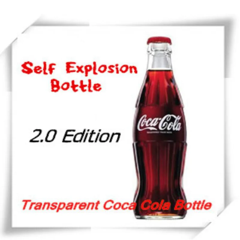 

Self Explosion Bottle Stage Magic Tricks Free Shipping Professional Magician Magia Props