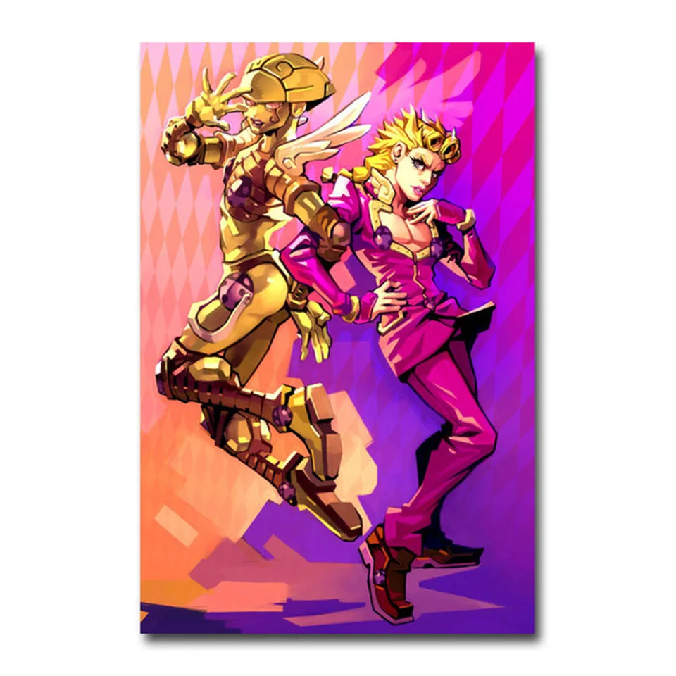 

Full Square Drill DIY Diamond Painting JoJo S Bizarre Adventure Pattern Embroidery Japan Anime Cross Stitch Gift Wall Art Decor