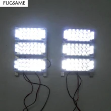 FUGSAM 6x22 светодиодный строблампа предупреждение EMS полицейский свет аварийная мигалка лампа для пожарной машины 6*22 желтый белый синий Янтарный красный зеленый