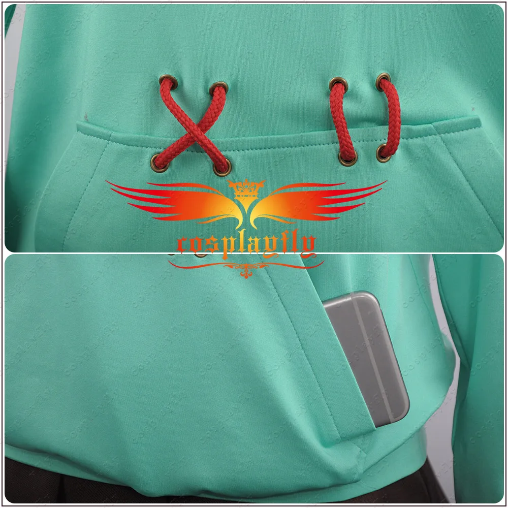 Ralph Breaks the Internet: Wreck-It Ralph 2 Vanellope von Schweetz Hoodie/Skirt/Leggings Adult Girl Kids Child Cosplay Costume