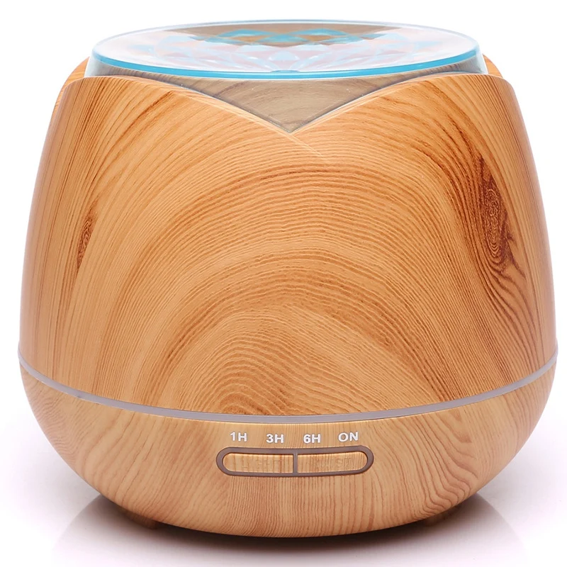 

ABRA-7 Color Changing Led Lights Ultrasonic Air Humidifier 400Ml Aromatherapy Machine Aroma Essential Oil Diffuser For Home Work
