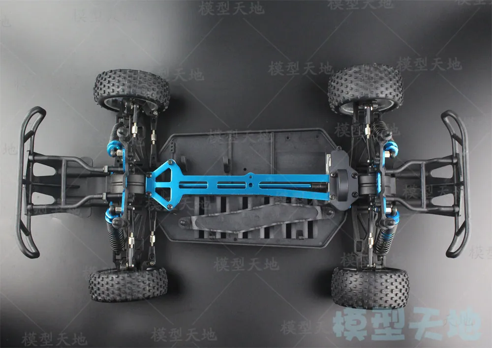 1/10 RC 4WD игрушечный автомобиль Большая пластина против столкновений Внедорожник